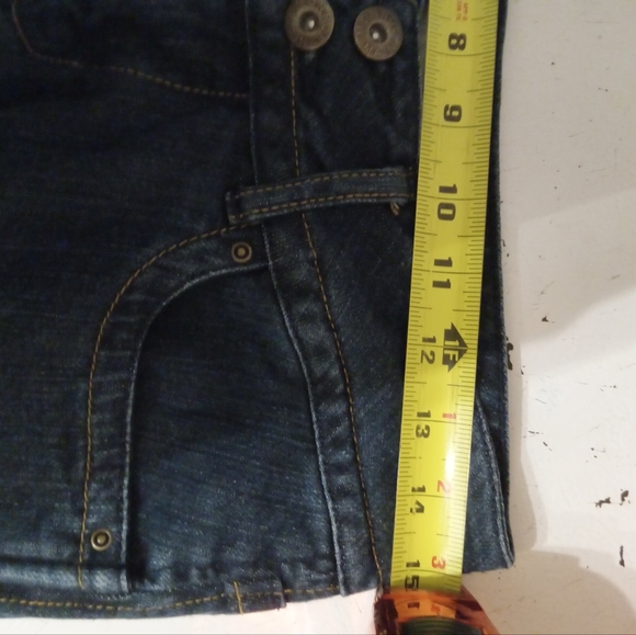 Monroe & Main Jeans Pants Wide Legs Mid Rise Hipster Size 6 Short - Picture 6 of 8